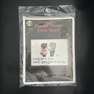 NeedleMagic Inc. Counted Thread Cross Stitch Kit #710, Fits 5x7